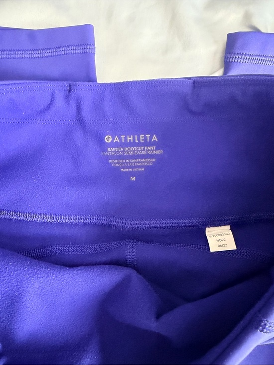 Athleta Pants - Athleta Purple Rainier Bootcut Leggings